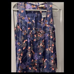 River Island Womens Floral Sleeveless Blouse